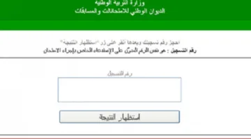 bac.onec.dz نتائج البكالوريا 2025 في الجزائر عبر موقع الديوان الوطني برقم التسجيل فقط