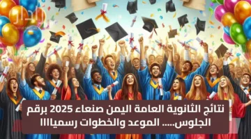 نتائج الثانوية العامة اليمن صنعاء 2025 برقم الجلوس….. الموعد والخطوات رسمياااا res-ye.net