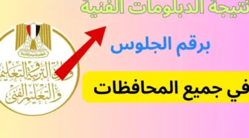 «دوس على اللينك وبس».. نتيجة الدبلومات الفنية 2025 بالاسم ورقم الجلوس  