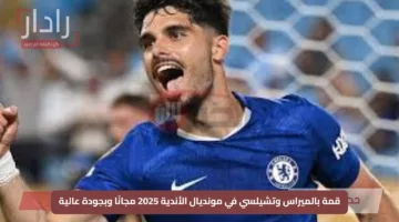 لحظة بلحظة.. قمة بالميراس وتشيلسي في مونديال الأندية 2025 مجانًا وبجودة عالية