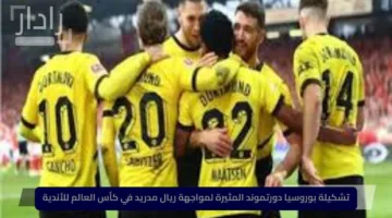 قمة نارية منتظرة.. ريال مدريد أمام دورتموند في ربع نهائي مونديال الأندية بقيادة صافرة برازيلية