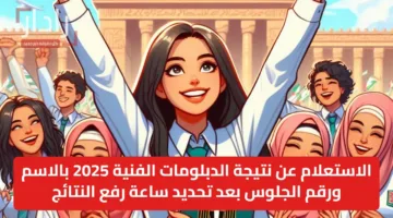 الاستعلام عن نتيجة الدبلومات الفنية 2025 بالاسم ورقم الجلوس بعد تحديد ساعة رفع النتائج