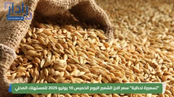 “تسعيرة لحظية” سعر الارز الشعير اليوم الخميس 10 يوليو 2025 للمستهلك المحلي