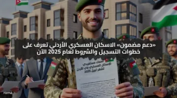 «دعم مضمون» الاسكان العسكري الأردني تعرف على خطوات التسجيل والشروط لعام 2025 الآن