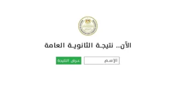 بالاسم ورقم الجلوس.. موعد إعلان نتيجة الثانوية العامة 2025 الدور الأول وخطوات الاستعلام عنها