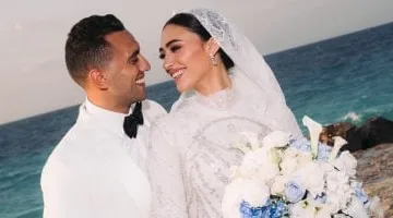 احتفل أحمد الجندي بزفافه في أغسطس.. شهر السعادة لبطل الأولمبياد (صور)