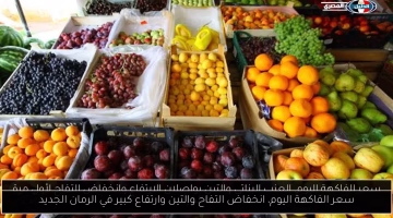تغيرات جديدة في أسعار الفاكهة.. تعرف على حركة التفاح والتين والرمان اليوم