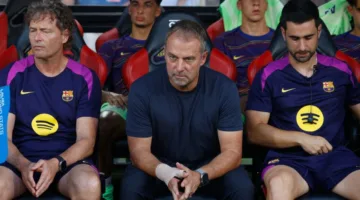 هانزي فليك يبرر هدف فيران توريس المثير للجدل في فوز برشلونة بأول مواجهة بالدوري الإسباني 2025