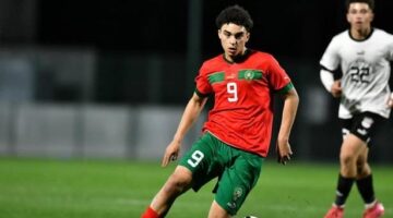 المنتخب المغربي لأقل من 17 سنة يحتل المركز الثاني في دوري دولي بإسبانيا – Kech24: Morocco News – كِشـ24 : جريدة إلكترونية مغربية
<hr />
الصياغة المطلوبة:
❖ المركز الثاني.. المنتخب المغربي للشباب يفرض نفسه بقوة في منافسات إسبانيا الدولية.