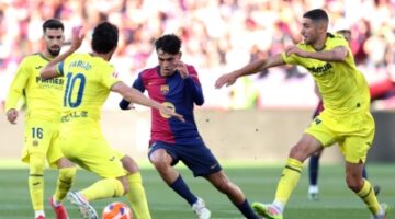 أرباح قياسية.. برشلونة وفياريال يحققان مكاسب ضخمة من موقعة أمريكا في الليجا