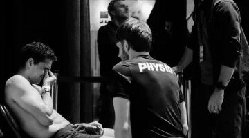 إصابة مؤثرة.. خلع في الكتف يبعد يوسف إبراهيم عن بطولة الأبطال للاسكواش