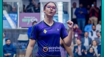 إنجاز مصري بالشرقية.. أمينة عرفي وفيروز أبو الخير تبلغن ربع نهائي بطولة الأبطال للاسكواش