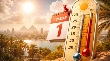طقس الأحد.. ارتفاع 3 درجات حرارة وتحذيرات من رياح تضرب المحافظات المصرية