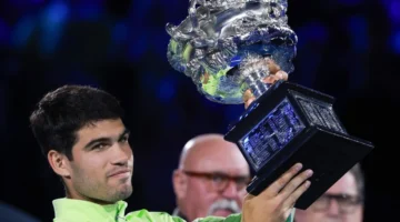 إنجاز تاريخي.. ألكاراز أصغر لاعب يحصد رباعية الغراند سلام بعد فوزه ببطولة أستراليا