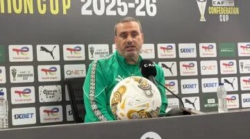 أول رد فعل من مدرب المصري بعد تعادل الفريق مع شباب بلوزداد بلقاء التأهل