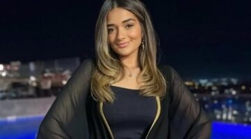 احتفال ملك أحمد زاهر وشريف عمرو الليثي بخطوبتهما في أجواء عائلية مبهجة