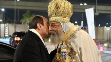 البابا تواضروس يهنئ الرئيس السيسي ووزير الأوقاف بمناسبة حلول عيد الفطر المبارك