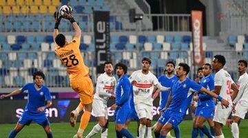 التعادل السلبي يحكم مواجهة الزمالك وسموحة بعد مرور 60 دقيقة من اللقاء