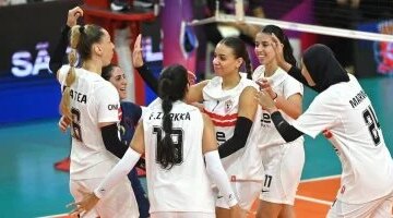 الزمالك يتفوق على سبورتنج في منافسات نهائيات سوبر سيدات الكرة الطائرة