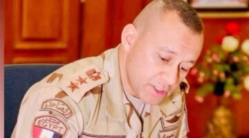 القيادات العسكرية والمحافظ يشاركون في تشييع جنازة العميد أحمد سمير نور الدين بالصور