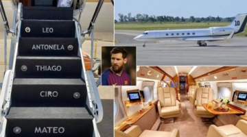 الكشف عن تفاصيل طائرة ميسي الخاصة التي تتجاوز قيمتها 50 مليون يورو