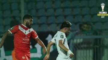 المصري يحسم موقعة الذهاب أمام شباب بلوزداد بتعادل يمثل دفعة نحو نصف نهائي الكونفدرالية