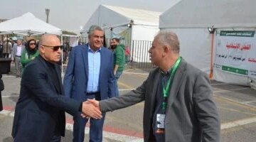 المهندس هاني أبو ريدة يشارك في التصويت بانتخابات نقابة المهندسين المصرية