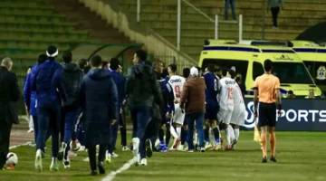 بسبب تدخل كهربا.. صور ترصد كواليس مشاجرة لاعبي الزمالك وإنبي خلال المباراة