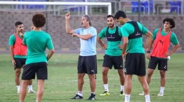 تحضيرات نادي المصري البورسعيدي الأخيرة لمواجهة شباب بلوزداد الجزائري ضمن منافسات الكونفدرالية