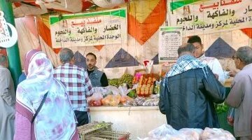 تراجع كبير في أسعار الخضراوات والفاكهة بمنافذ الداخلة الحكومية ليصل كيلو البطاطس 4 جنيهات