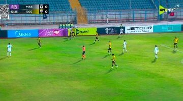تعادل سلبي يحسم مواجهة المصري ضد وادي دجلة في شوطها الأول بدوري نايل