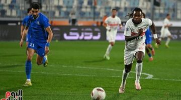 تعادل سلبي يحسم نتيجة الشوط الأول بين الزمالك وسموحة في الدوري المصري