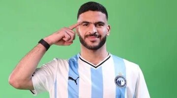 حامد حمدان يمنح بيراميدز هدف التقدم أمام البنك الأهلي بالدقيقة 61