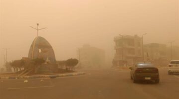 خريطة سقوط الأمطار المتوقعة اليوم في المحافظات وفق بيان الهيئة العامة للأرصاد الجوية