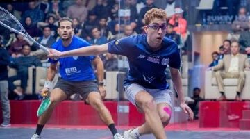 صدام مرتقب لـ محمد زكريا أمام بطل ويلز بنصف نهائي أستراليا المفتوحة للاسكواش