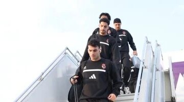 عبد الحفيظ يتابع الترتيبات الإدارية لبعثة الأهلي فور وصولها إلى تونس