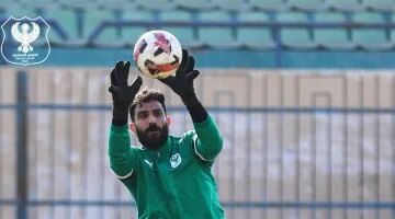 عصام ثروت يقود التشكيل الأساسي لحراسة مرمى المصري في مواجهة الجونة بالدوري