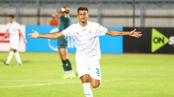 عمر الساعي يمنح المصري البورسعيدي التقدم بهدف مبكر في شباك وادي دجلة