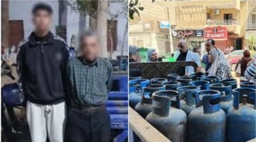 قرار قضائي ضد متهمين ببيع أسطوانات بوتاجاز مغشوشة بالمياه في المنوفية