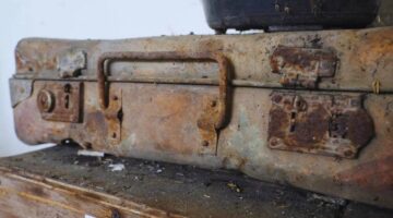 لغز حقيبة السفر المنسية منذ 104 أعوام داخل قبو يثير فضول المكتشفين