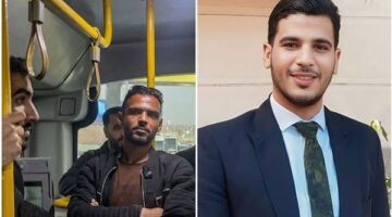 ماذا قال أسامة المتهم في واقعة فتاة الأتوبيس ومحاميه خالد رزق؟