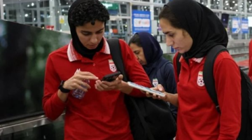 مخاوف تلاحق لاعبات منتخب إيران في ماليزيا خلال رحلة العودة من البطولة