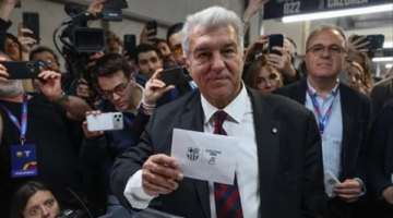 موقف خوان لابورتا من الاستمرار برئاسة نادي برشلونة حتى عام 2031