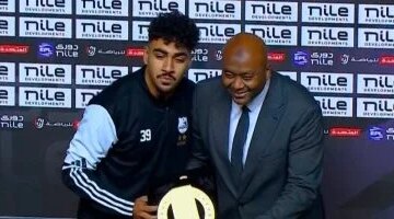 نجم الزمالك حامد عبد الله يحصد جائزة أفضل لاعب بمواجهة إنبي في الدوري