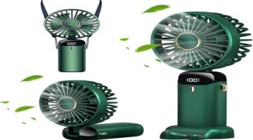 أسعار المراوح المحمولة في الأسواق تبدأ من 300 جنيه للأجهزة الكهربائية