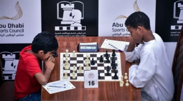 250 لاعبًا يشاركون في بطولتي الإمارات والهواة بنادي أبوظبي للشطرنج