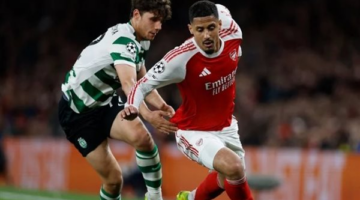 آرسنال يقصي لشبونة بصعوبة ويحجز مقعده الأخير في نصف نهائي البطولة