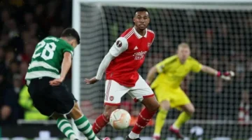 أرسنال يحسم مواجهته ضد سبورتنج لشبونة بهدف وحيد في دوري أبطال أوروبا