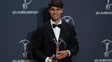 ألكاراز وسابالينكا وفريق سان جيرمان يتصدرون قائمة الفائزين بجوائز لوريوس الرياضية العالمية