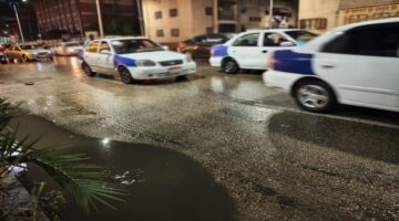 أمطار غزيرة تضرب 20 محافظة مع نشاط للرياح المثيرة للرمال والأتربة